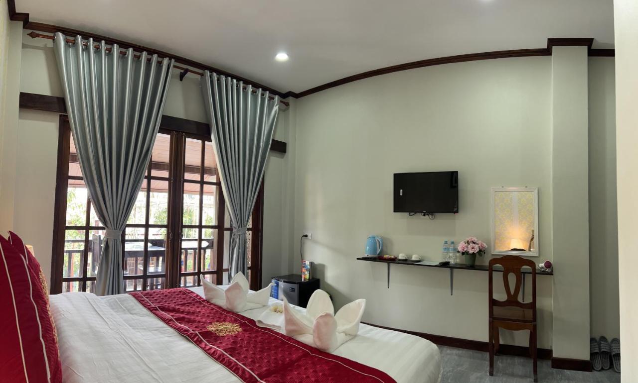 לואנג פרבאנג Le Khounsok Boutique Hotel מראה חיצוני תמונה
